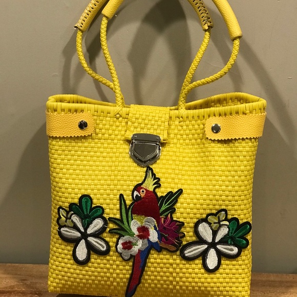 Yellow Large Tote Bag - Picture 2 of 5